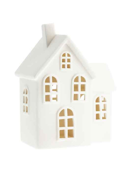House No 8 White Ceramic