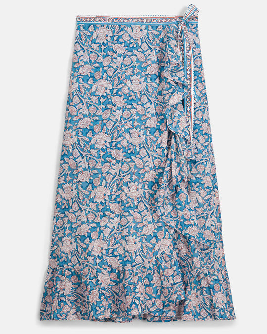 Imelda Skirt Blue Mountain Avens