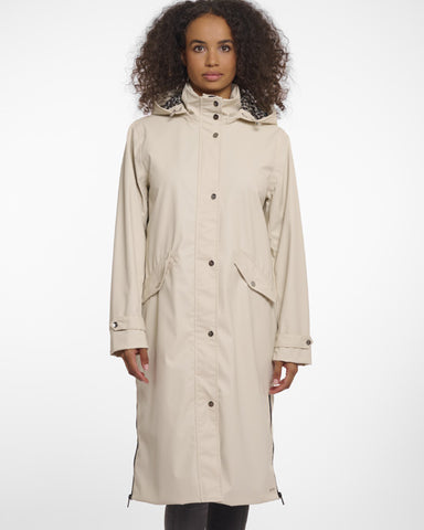 India Long Raincoat Birch