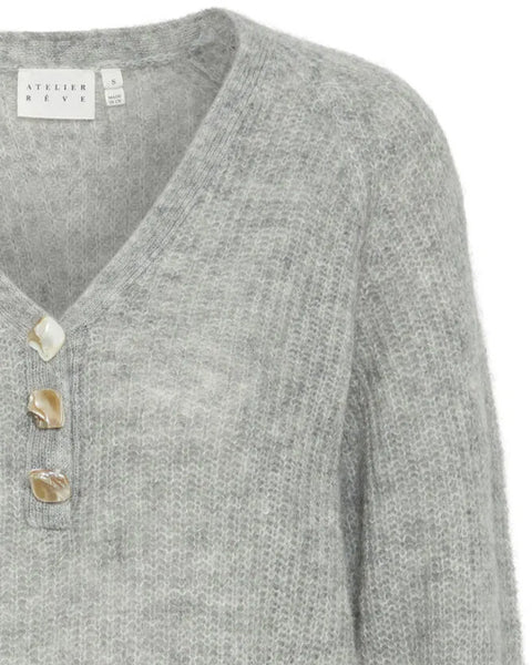 Irmelia Jumper Light Grey