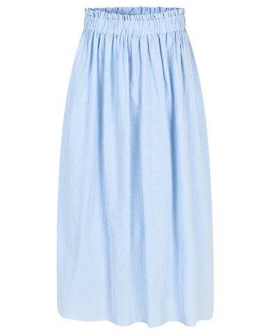 Isla Maxi Skirt Light Blue