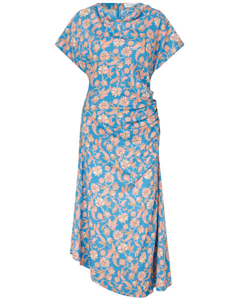 Jacinta Dress Paisley Ocean - shopatstocks