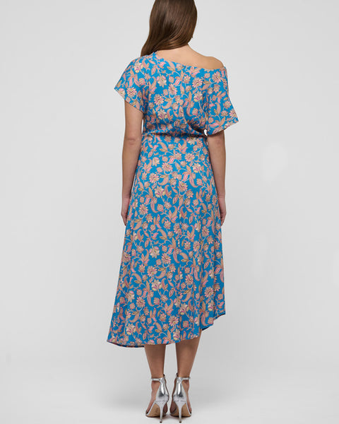 Jacinta Dress Paisley Ocean - shopatstocks