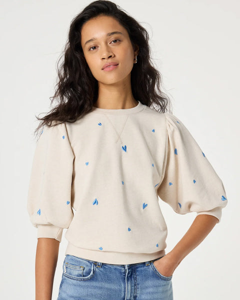 Jana Sweater Oatmeal Melange - shopatstocks
