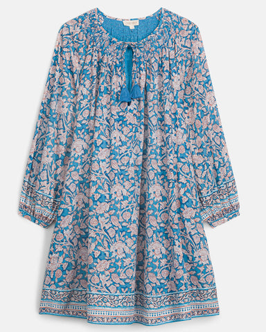 Janice Dress Blue Mountains Avens - shopatstocks