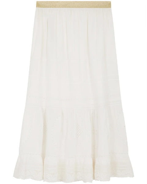 Jinta Skirt White - shopatstocks