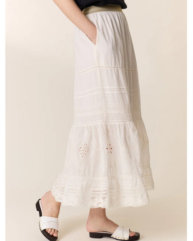 Jinta Skirt White - shopatstocks