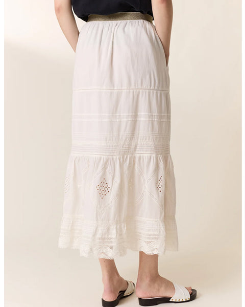 Jinta Skirt White - shopatstocks