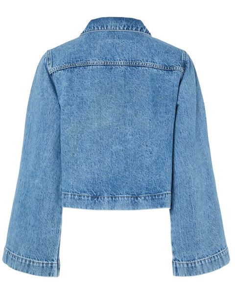Juliet Tie Front Denim Shirt