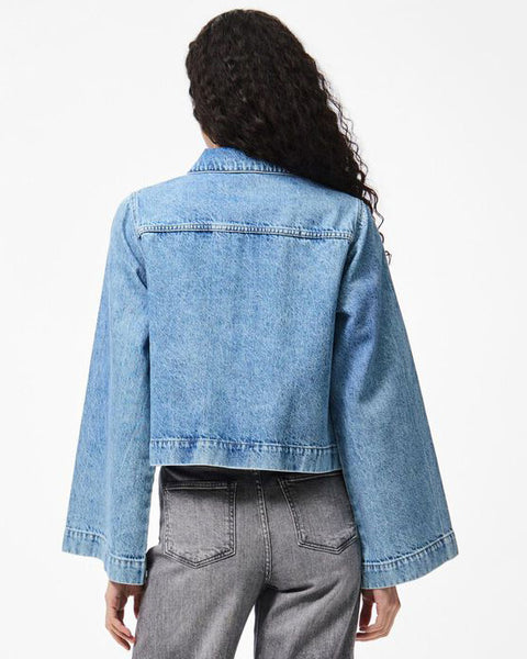 Juliet Tie Front Denim Shirt