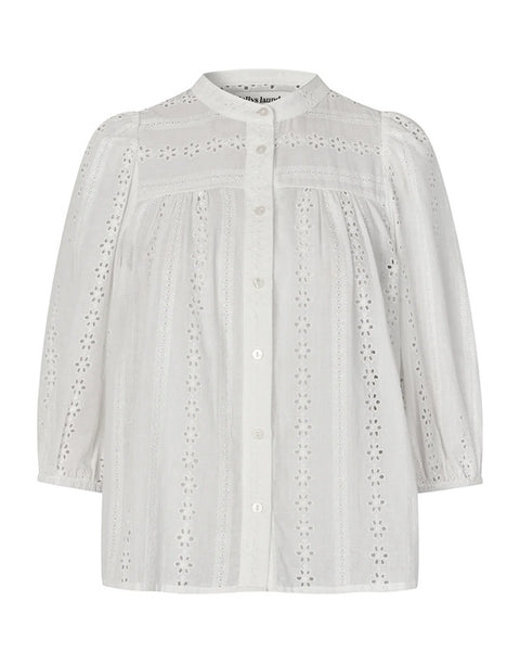 June Shirt White - shopatstocks