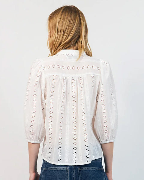 June Shirt White - shopatstocks