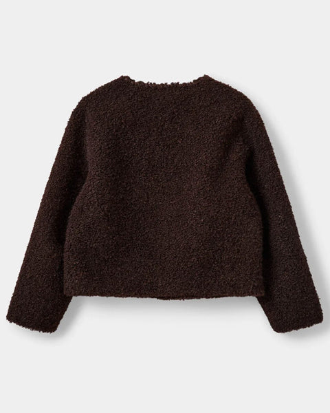 Juno Fur Jacket Intense Brown
