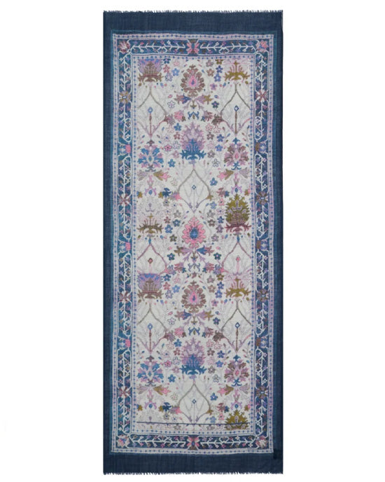 Verona wool & silk scarf