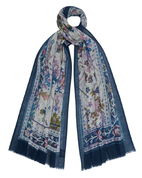 Verona wool & silk scarf