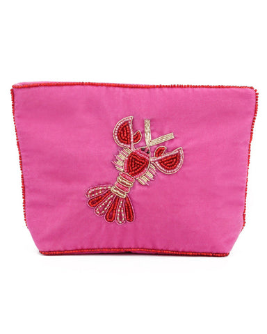 LOBSTER LOVE MEDIUM POUCH