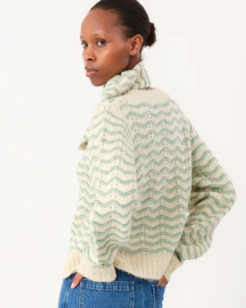 Lano Cardigan Dusty Green