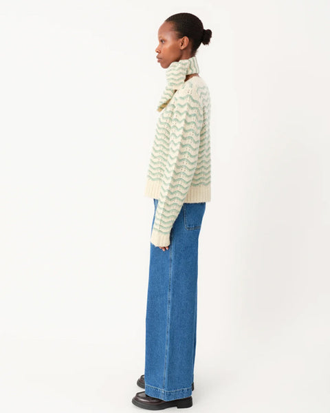 Lano Cardigan Dusty Green