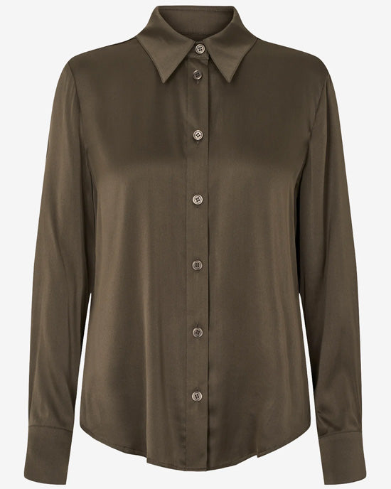 Latia Shirt Dark Olive