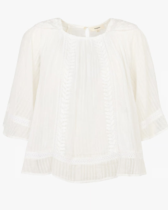 Laurynn Blouse White