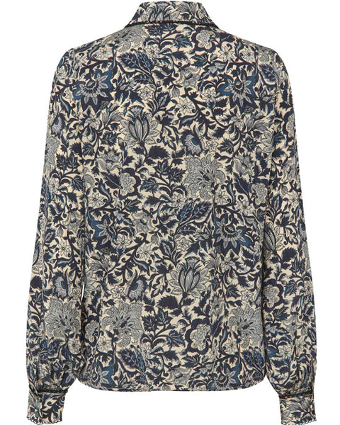 Lena Blouse Dentelle Midnight