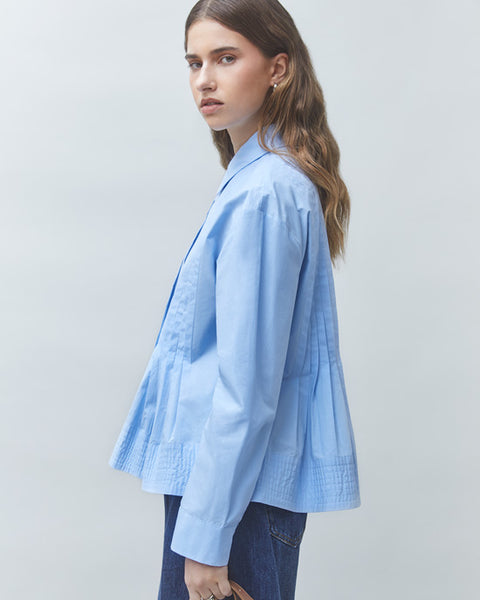Loeli Blouse Sky Blue