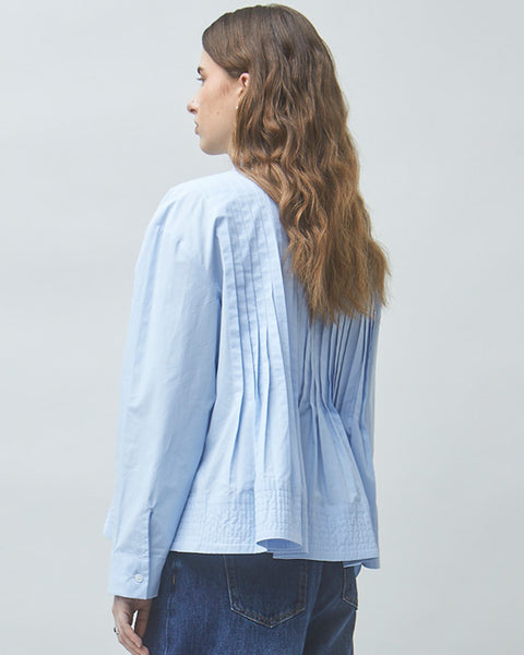 Loeli Blouse Sky Blue