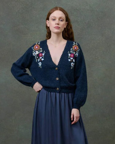 Lunami Cardigan Marine