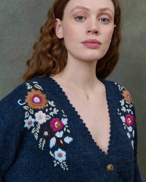 Lunami Cardigan Marine