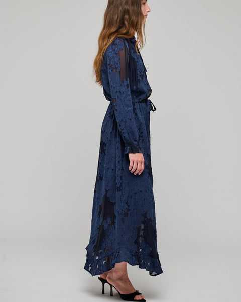 Lycia Dress Flora Imperial