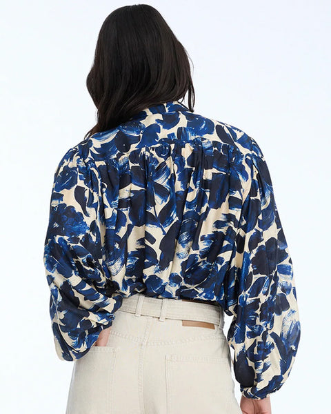 Lynx Blouse Indigo