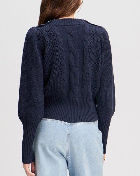 Lysta Knit Navy