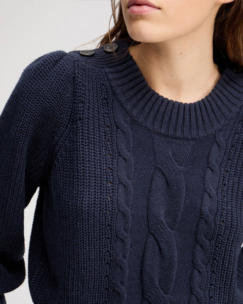 Lysta Knit Navy