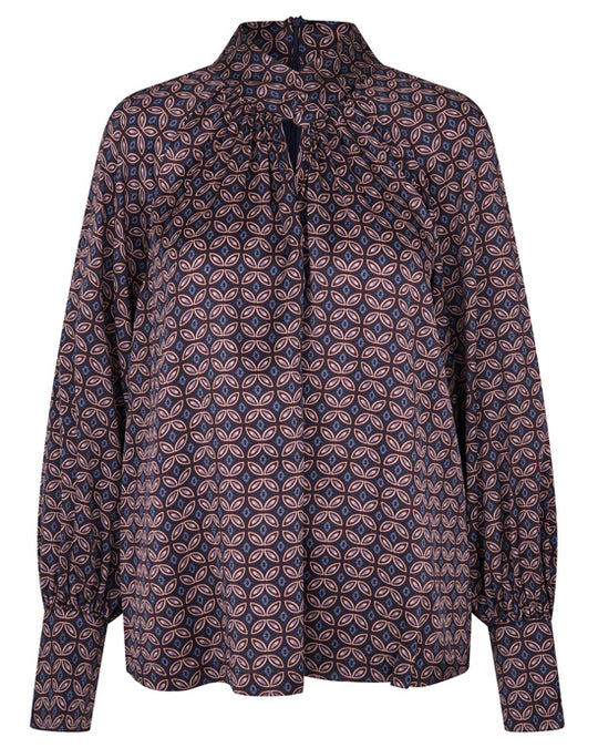 Madelaine Blouse Eclipse Moonlight