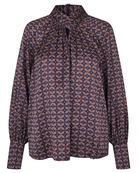 Madelaine Blouse Eclipse Moonlight