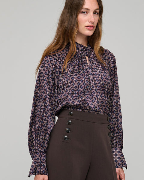 Madelaine Blouse Eclipse Moonlight