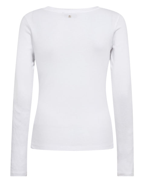 Mali O-LS Tee White