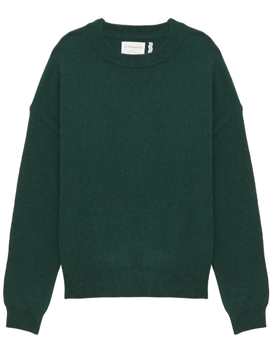 Mapoupette Cashmere Crew Jumper Basilic