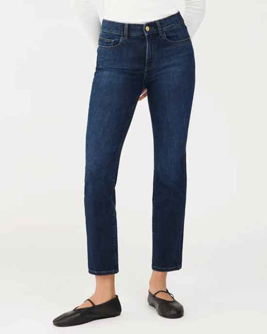 Mara Straight Mid Rise Ankle India Ink