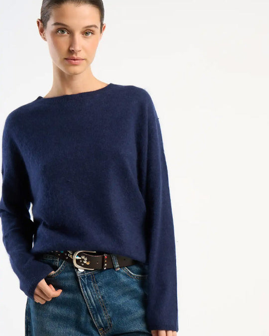 Marcel Cashmere Sweater Marine