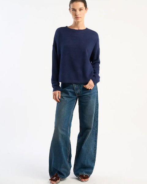 Marcel Cashmere Sweater Marine