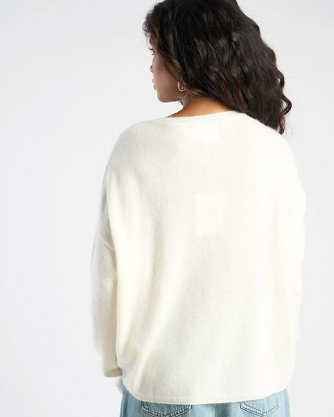 Marcel Cashmere Sweater Milk