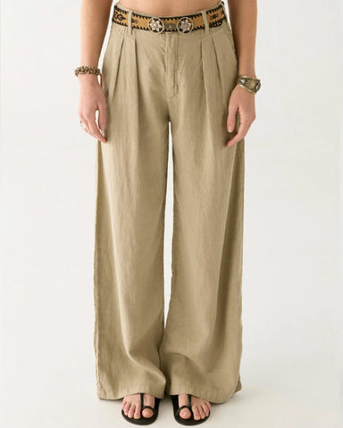 Marisa Linen Trousers Desert