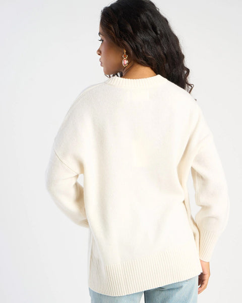Marjorie Cashmere Sweater Milk
