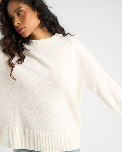 Marjorie Cashmere Sweater Milk