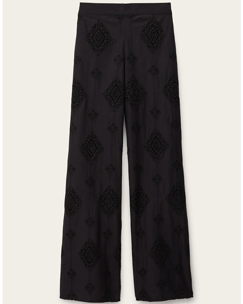 Mike Broderie anglais Pants Black - shopatstocks