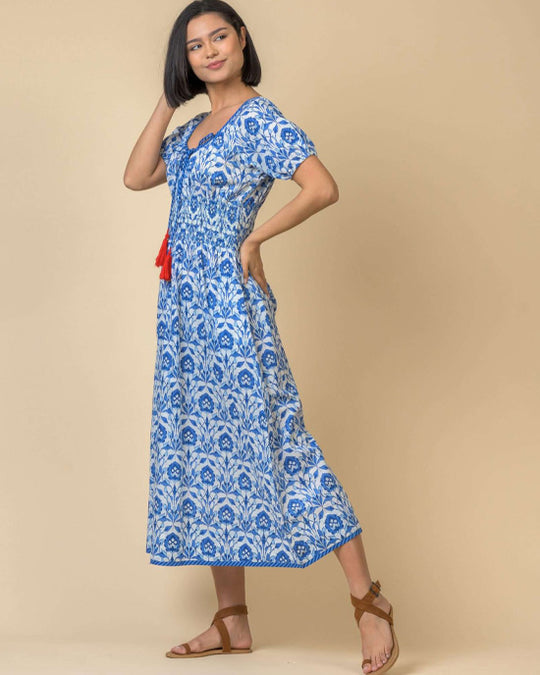 Monet Dress Tasmin Blue