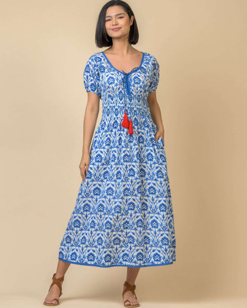 Monet Dress Tasmin Blue