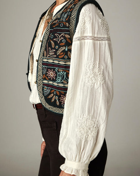 Munch Vest Ocher