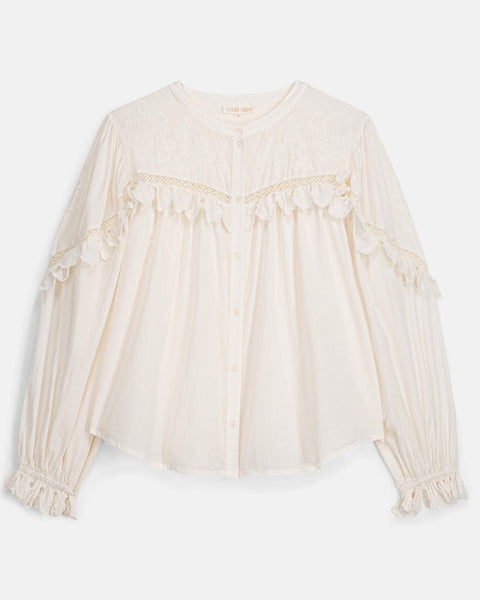 Noelianne Shirt Off White - shopatstocks